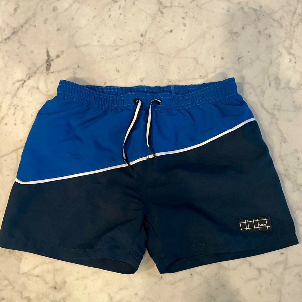 Molo boys swim trunks. Size 9-10. Brand new! Never worn!